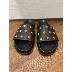 Versace Medusa stud slides